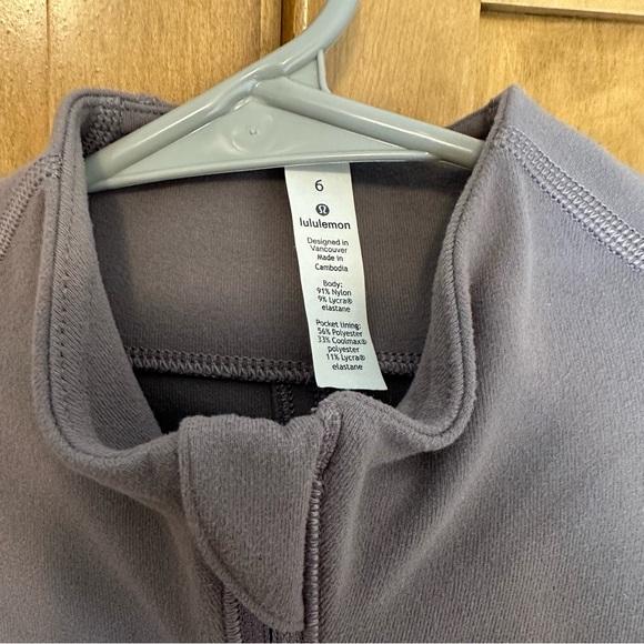 Purple Lululemon Quarter Zip - Picture 3 of 3